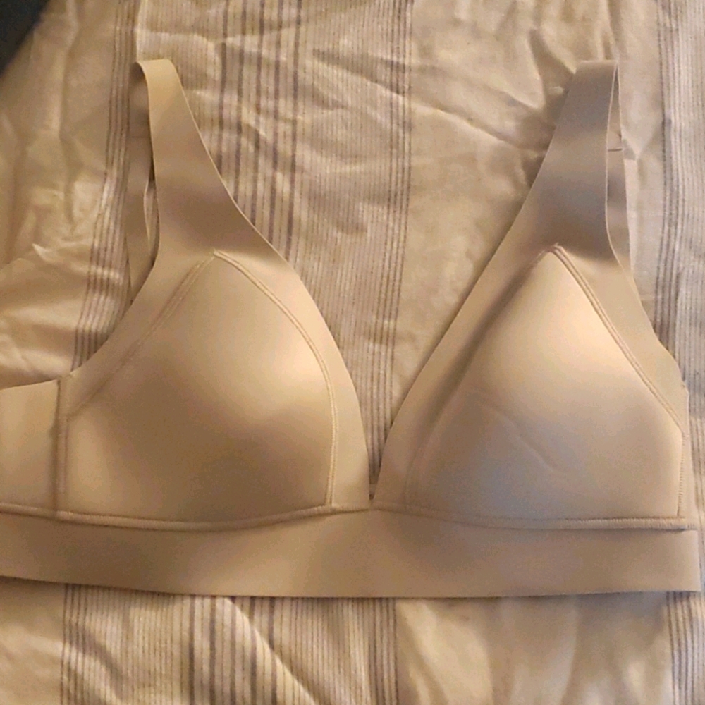 Essential Bra by Athleta/Abalone Grey/L
